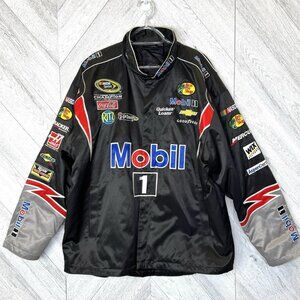 Chase Authentics NASCAR Jacket Mens XL Mobil 1 Bass Pro Shops #14 Tony Stewart